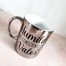 Cargar imagen en el visor de la galería, Taza Efecto Espejo (Dorado y Plateado) Personalizada - Emmalice